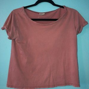 Peach t-shirt